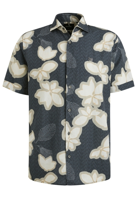 Vanguard short sleeve shirt printed tencel